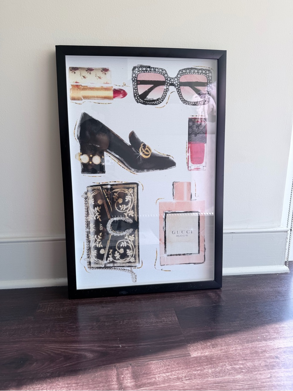 Oliver Gal Fashion Wall Decor Gucci 16”x 24” My Sparke Accessories